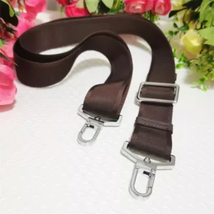 Nylon Black Strap 3.8cm Wide Adjustable Crossbody Bag Shoulder