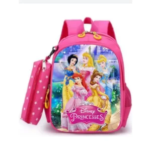 Princess 2in1 Kindergarten And Elementary School Girls School Backpack