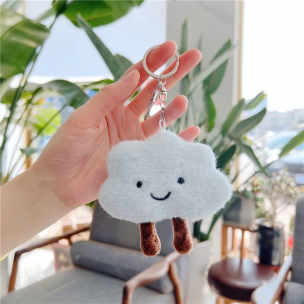 Cute Cloud Keychain
